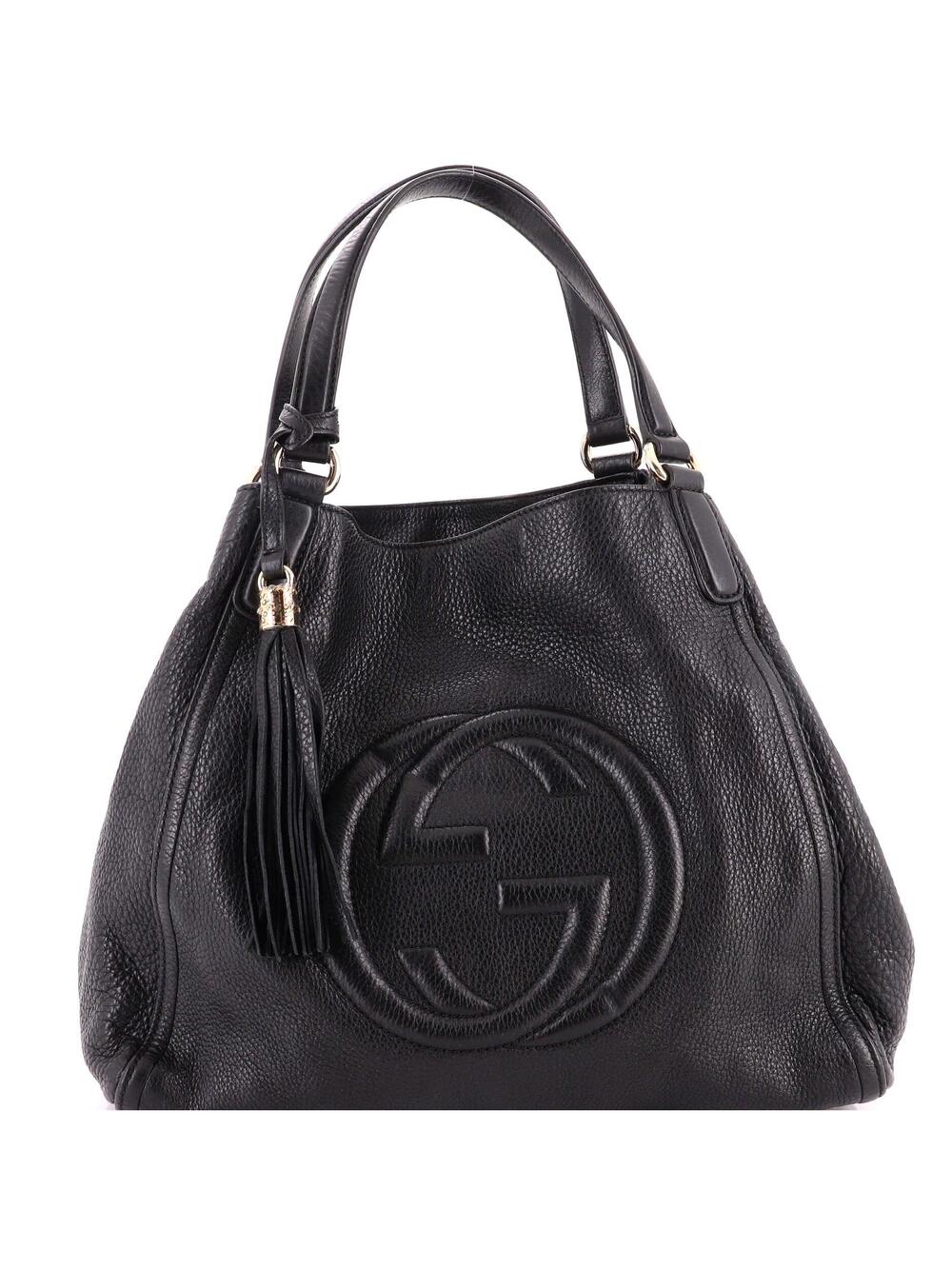 Gucci Soho Shoulder Bag Leather Medium #369117G18B